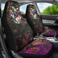 Car seat covers, car seats covers,  2 bucket seat covers, cars, vans or trucks. Alice I'm Late- - MaWeePet- Art on Apparel