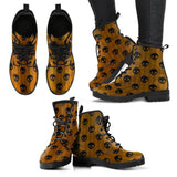 Skulls Grunge  -Classic boots, combat boots, Lace up, Festival hippy boots - MaWeePet- Art on Apparel